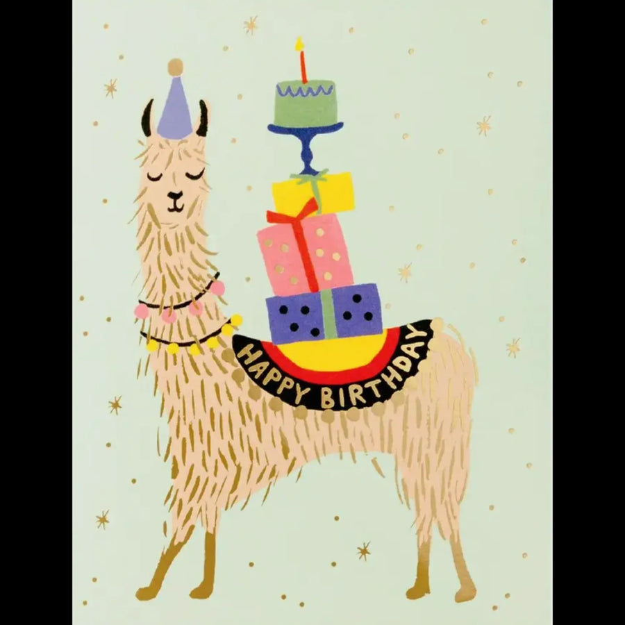 Birthday Llama Card