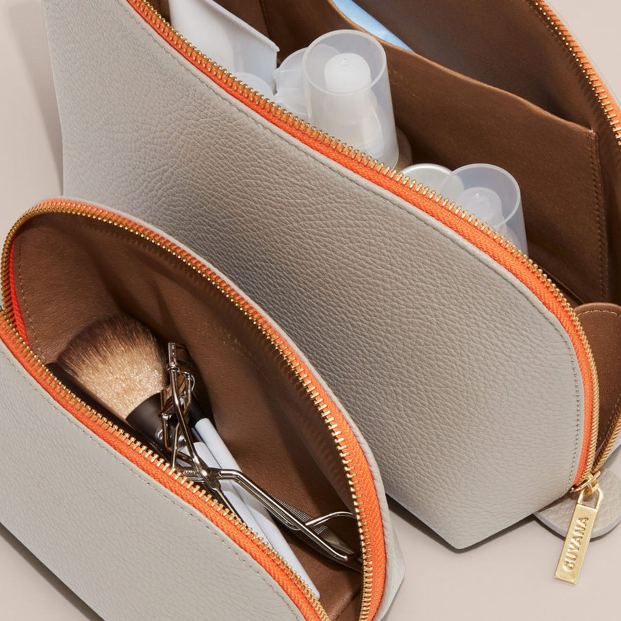 Leather Case Travel Set