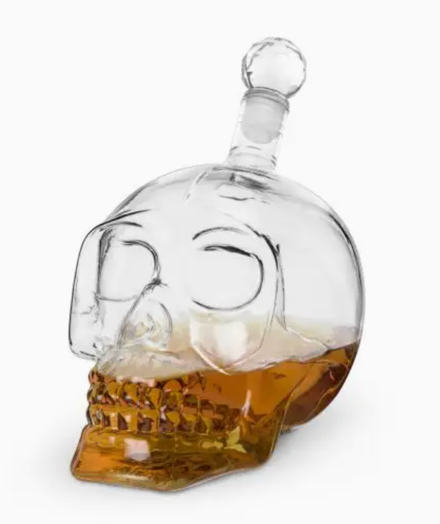 Crystal Skull Decanter