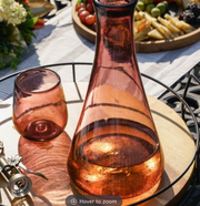 Decanter and glasses Segunda Vida-Recycled Glass