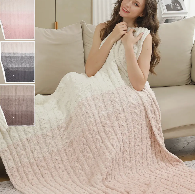 Cozy Comfort Throw Blanket 60"L x 50" W