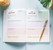 Gratitude Journal with Amethyst Pen