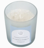 Crystal Candles for Positive Energy and Manifestation
