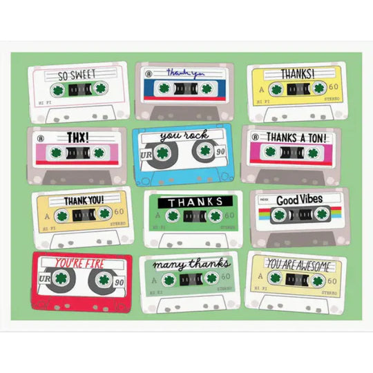 Thank You - Mix Tape Card