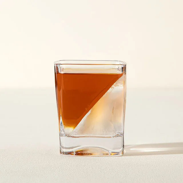 Whiskey Wedge and Glass
